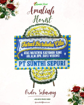Papan Bunga Duka di Bajenis