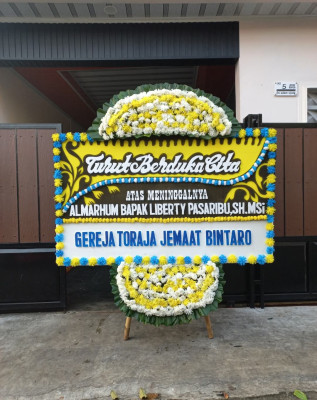 Papan Bunga Duka di Bajenis