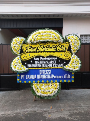 Papan Bunga Duka di Bajenis